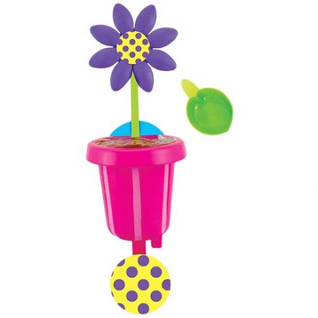 Цветочек игрушка для ванны на присоске для детей от 1 до 3 лет