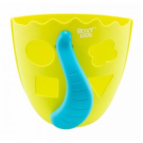 Органайзер для игрушек Roxy Kids Dino (коралловый+синий)