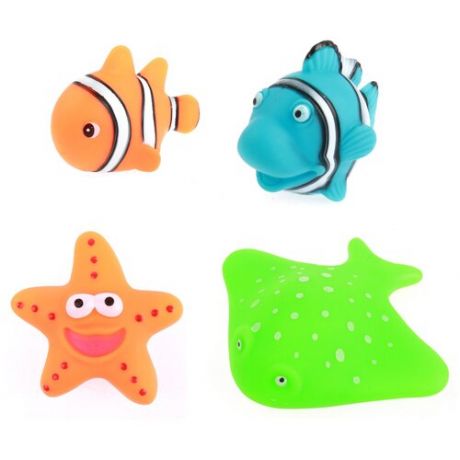Набор игрушек для ванны Huggeland Морские животные