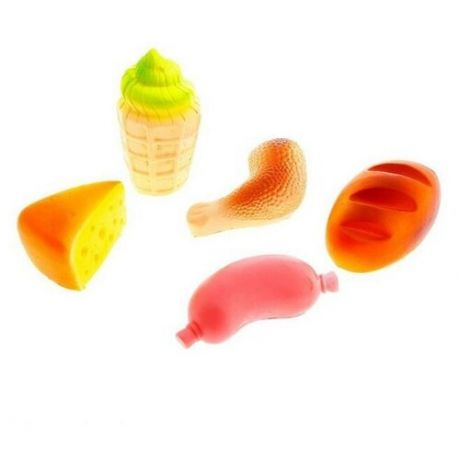 Резиновая игрушка Набор Вкусные продукты СИ-628 ПКФ Игрушки