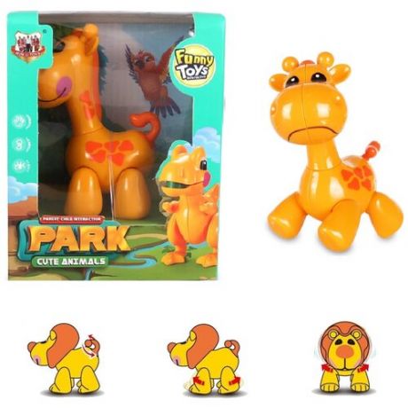 Развивающая игрушка крутилка Жираф /Крутилка - жираф для малышей / Развивающий жираф