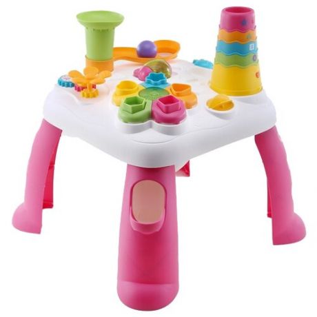 Интерактивная развивающая игрушка Pituso Развивающий столик Сортер, разноцветный