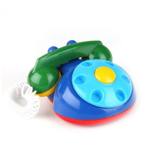 Развивающая игрушка Аэлита Детский телефон на спиральном шнуре