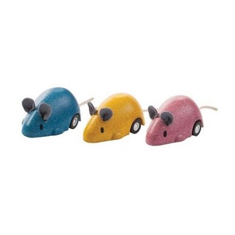 Заводная игрушка PlanToys Мышь двигающаяся (4611)