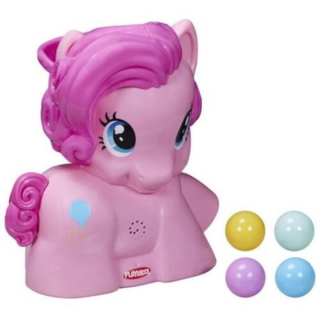 Интерактивная развивающая игрушка Playskool My little Pony Пинки Пай с мячиками, розовый