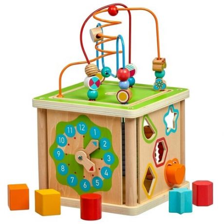 Развивающая игрушка Lucy & Leo Умный куб LL248, разноцветный