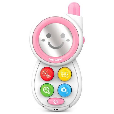 Игрушка развивающая Haunger Мобильный телефон Розовый