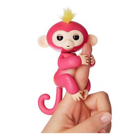 Интерактивная игрушка - обезьянка Happy Monkey (белый)