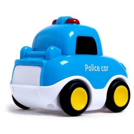 Музыкальная игрушка «Полицейская машина», звук, свет, цвет синий