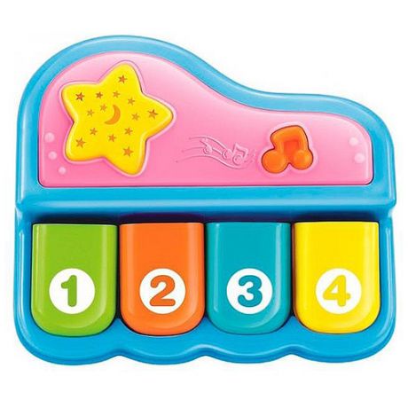 Развивающая музыкальная игрушка / пианино детское музыкальное, свет, звук, проектор