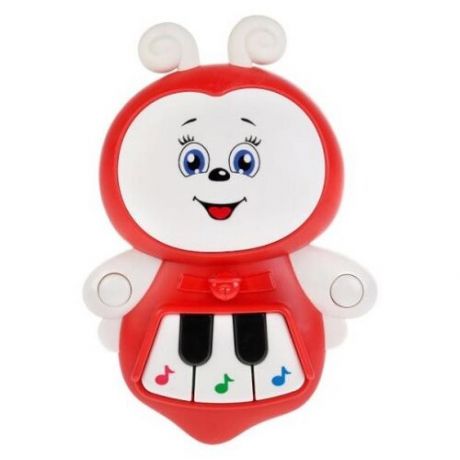 Интерактивная развивающая игрушка Умка OS009015-R, белый/красный
