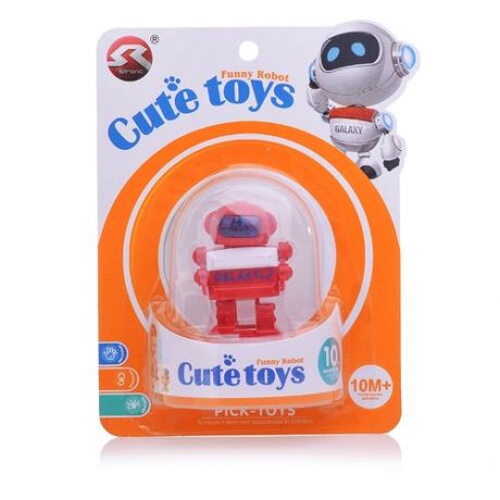 Заводная игрушка КНР S151 "Робот" на листе