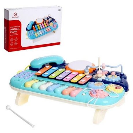 Развивающая игрушка "Пианино", световые и звуковые эффекты, работает от батареек 6975780 .