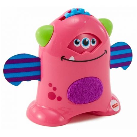 Развивающая игрушка Fisher-Price Мини-монстрик Дотти (FHF80), розовый