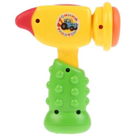 Развивающая игрушка Умка Музыкальный молоток ZY370944-R, желтый/зеленый
