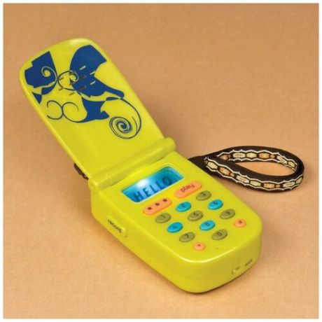 Игрушка «Мобильный телефон»; лимонный 68615-1