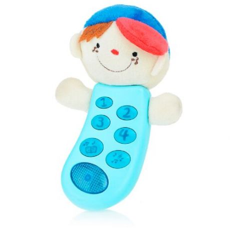 Развивающая игрушка Zhorya Потеша Телефон ZY850676, голубой