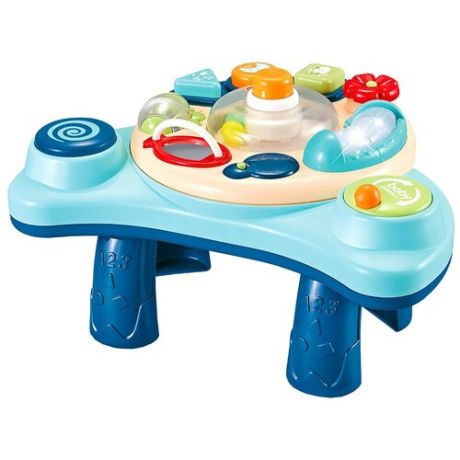 Интерактивная развивающая игрушка Pituso Развивающий столик Умный Я 3 в 1, красный