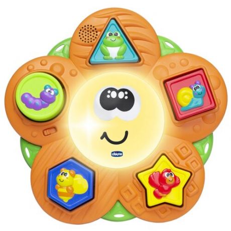 Интерактивная развивающая игрушка Chicco 4 сезона, оранжевый