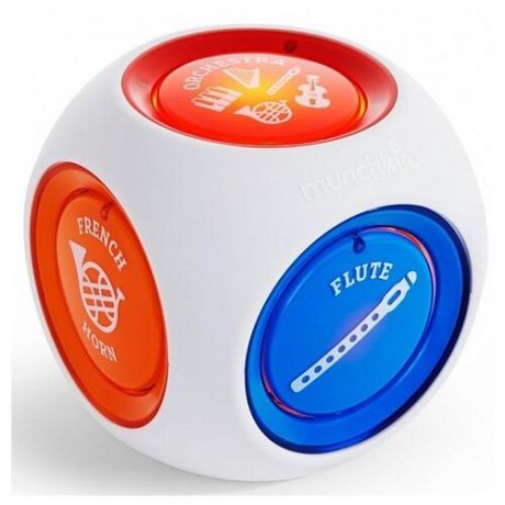 Интерактивная развивающая игрушка Munchkin Mozart Magic Cube, белый