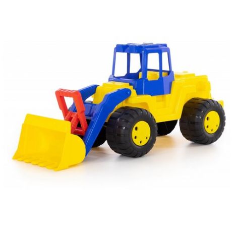 Каталка-игрушка Полесье Великан 38081 желтый/синий