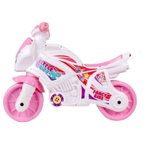 Каталка-толокар ТехноК Мотоцикл (6450) розовый/белый