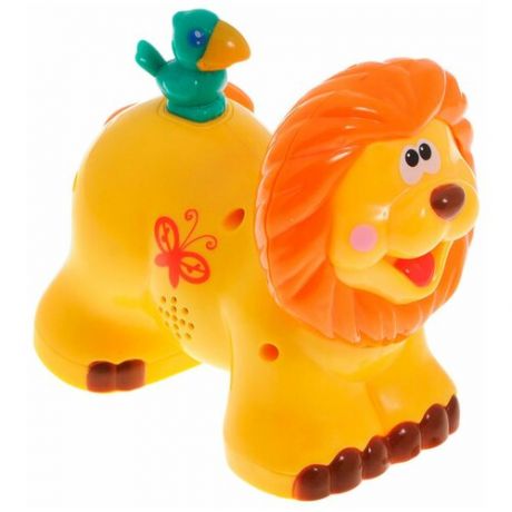Каталка-игрушка Kiddieland Львенок (051706) желтый/оранжевый