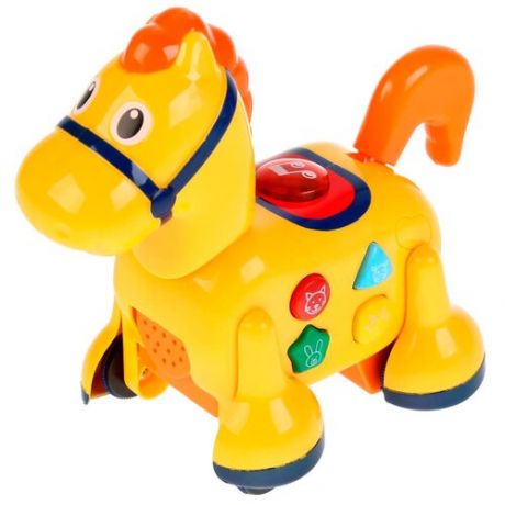 Каталка-игрушка Умка Лошадка (B248838-R) желтый