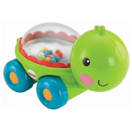 Каталка-игрушка Fisher-Price Черепашка с прыгающими шариками
