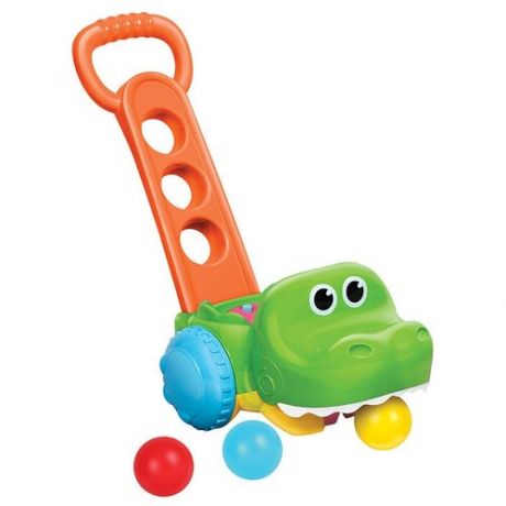 Каталка-игрушка B kids Gator Scoot ' n ' Scoop (004703) оранжевый