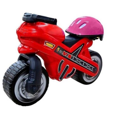 Каталка-мотоцикл Coloma Moto MX, со шлемом