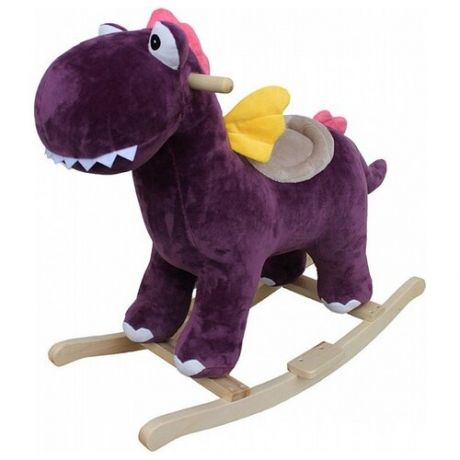 Каталка-качалка Наша игрушка Динозаврик (WJ-860) фиолетовый