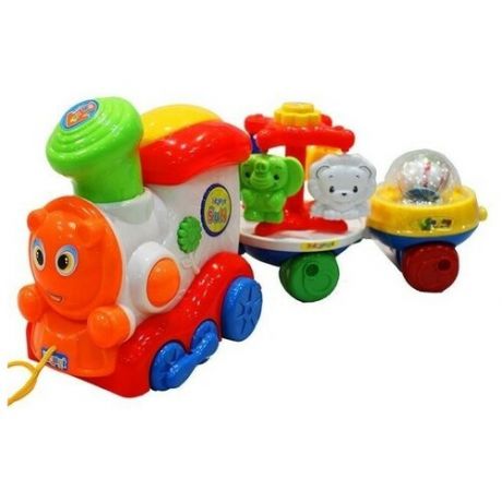 Shenzhen toys Каталка Поезд со звуковыми эффектами на веревке Shenzhen Toys