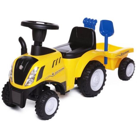 Каталка-толокар Babycare New Holland Tractor розовый