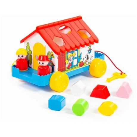 Каталка-игрушка Полесье Игровой дом (6028) мультиколор