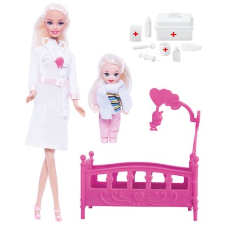 Кукла Toys Lab Ася Детский доктор, 28 см, 35101