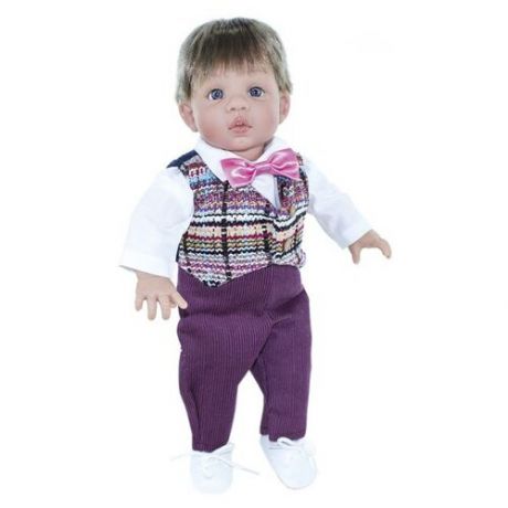 Кукла Lamagik Маленькие зубки мальчик в брюках и жилетке, 38 см, 12021