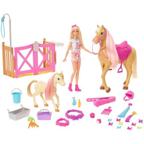 Набор игровой Barbie Забота и уход GXV77