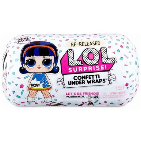 MGA Entertainment Кукла капсула-сюрприз LOL Confetti Present Surprise Перевыпуск 4 серии Under Wraps 571476 MGA Entertainment