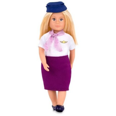 Кукла Lori Аури-стюардесса, 15 см, LO31112