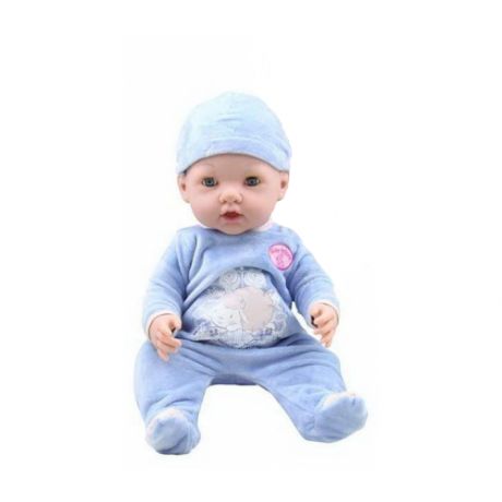 Пупс ABtoys Baby Ardana в голубом комбинезончике, 40 см, A316A
