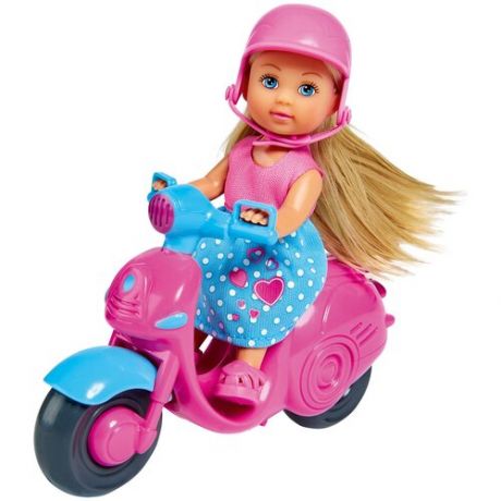 Кукла Simba Еви на скутере, 12 см, 5733345