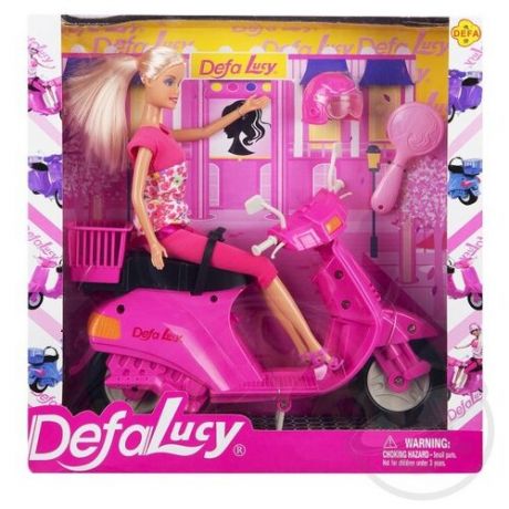Кукла Defa Lucy Люси со скутером 29 см 8206