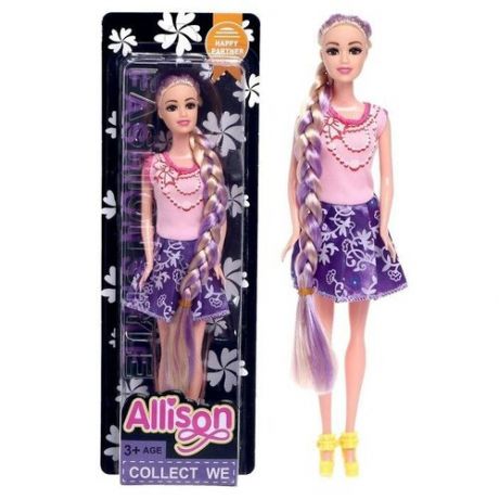 Кукла-модель «Карина» в платье, микс
