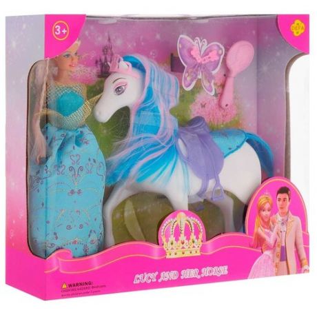 Кукла DEFA Lucy Принцесса с лошадкой