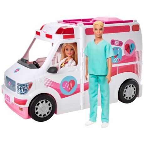 Набор кукол Barbie Кем быть? Клиника, GMG35