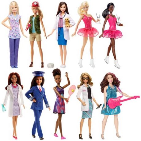 Кукла Barbie Профессии, DVF50 в ассортименте