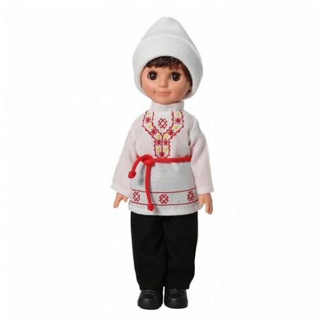 Кукла Весна Мальчик в чувашском костюме, 30 см, В3916