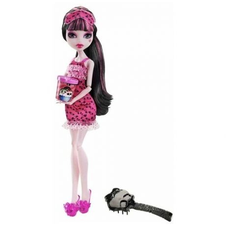 Кукла Monster High Пижамная вечеринка Дракулаура, 27 см, X4515
