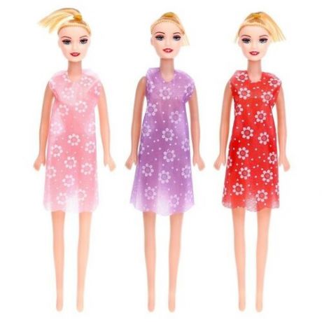 Market-Space Куклы модели «Красотки» набор 3 шт микс
